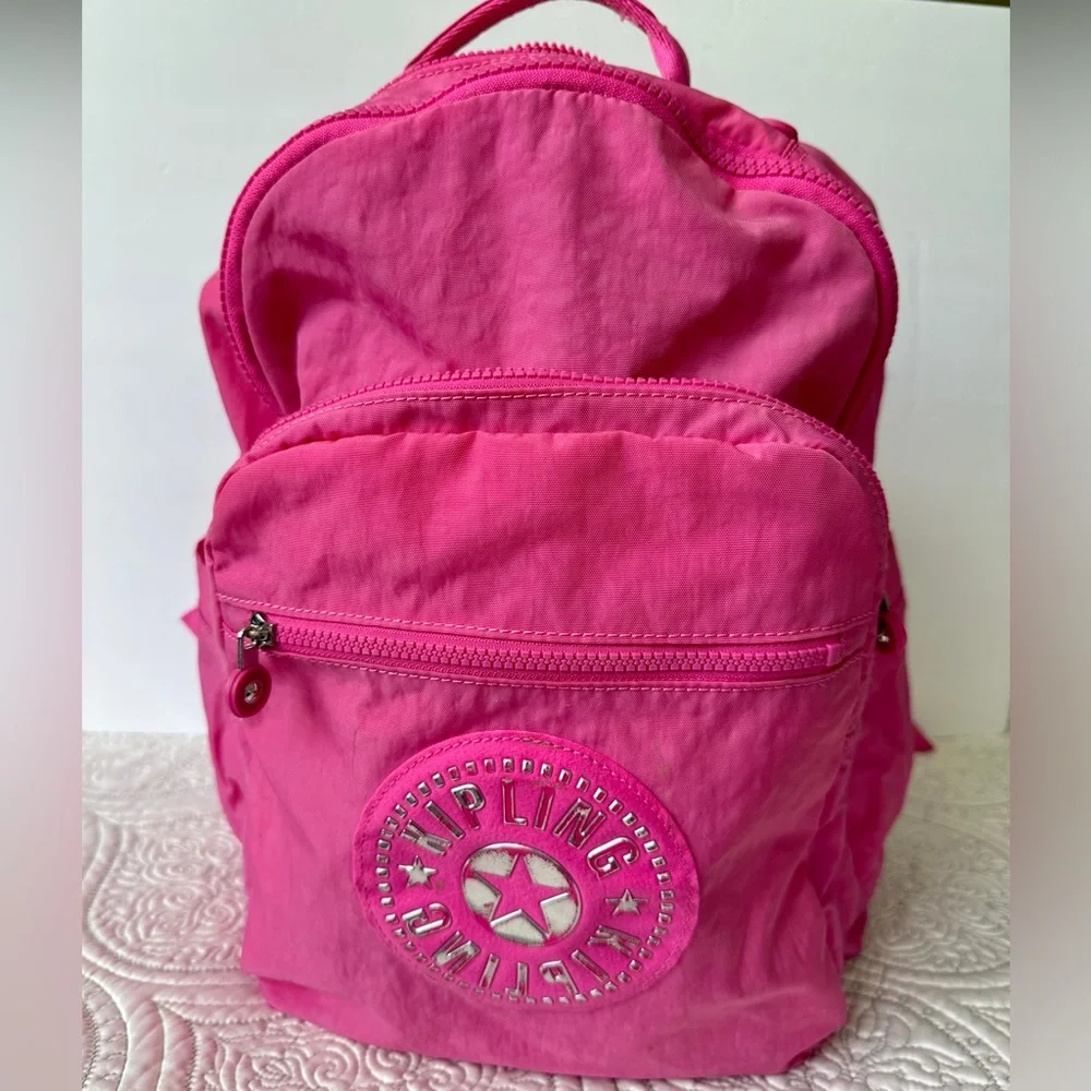 KIPLING SEOUL SPICY PINK BACKPACK